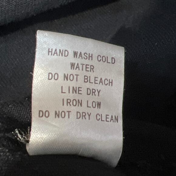 Favlux Paneled Black Denim Miniskirt With Snap Buttons Size Large - Picture 8 of 12